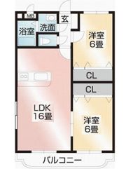 ユーミーアルシオンの間取り画像