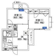 サクセスMの間取り画像