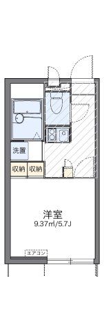 レオパレストリメゾンの間取り画像