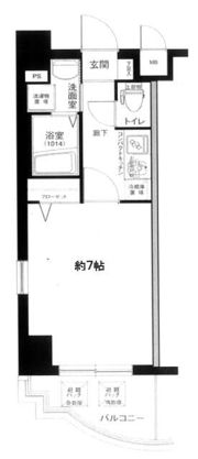 グリフィン横浜・馬車道駅前の間取り画像