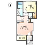 レオーネ黒田の間取り画像