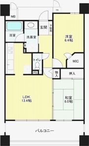 リバーガーデン千里中央の間取り画像