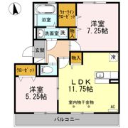 Piccolo Pino 島町 C棟の間取り画像