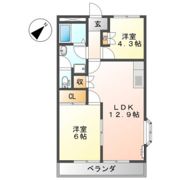 エクセレンス東野の間取り画像