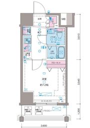 ガリシア新宿NorthⅡの間取り画像
