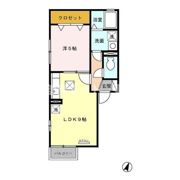 セジュール北安東の間取り画像