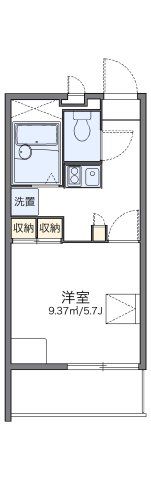 レオパレスエレガンスKの間取り画像