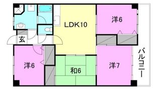モンテ平磯の間取り画像