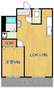 プリンセス片野Iの間取り画像