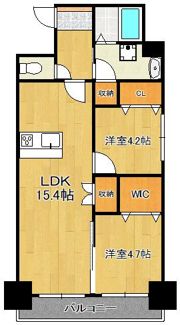 シュライン三ヶ森プレミアムレジデンスの間取り画像