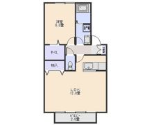 アムールA棟の間取り画像