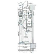 エステージ難波ウェストの間取り画像