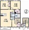 シャーメゾン福山北 A棟の間取り画像