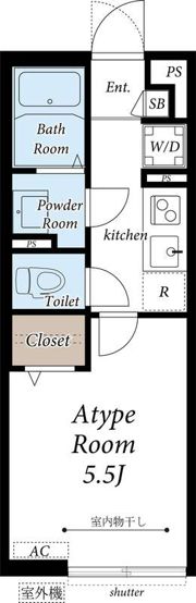グレイス高野Ⅱの間取り画像