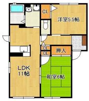 ハーティストN D棟の間取り画像