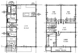高柳東町木造戸建賃貸住宅の間取り画像