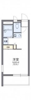 レオパレスさいわいの間取り画像
