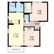 メゾン・ラフォーレ Bの間取り画像
