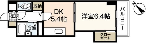 AZALEA中広の間取り画像
