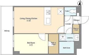 メゾンドオンディーヌの間取り画像