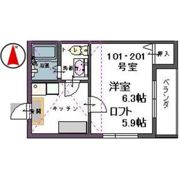 ロフトハウス長町の間取り画像