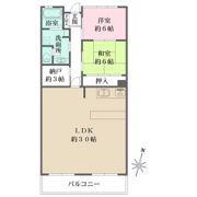 北御影アーバンライフの間取り画像