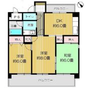 サンパレスKの間取り画像