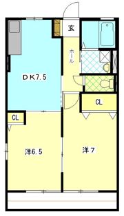 ベルフォーレIの間取り画像