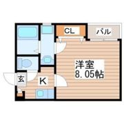 クレフラスト河原町駅南の間取り画像