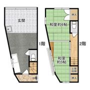 上福岡4丁目長屋の間取り画像