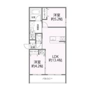 グラン今里NORTHの間取り画像