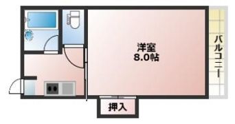 エントピア鴨池の間取り画像