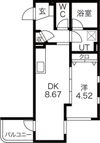 あさひレジデンス表町の間取り画像