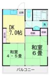 中島ハイツの間取り画像
