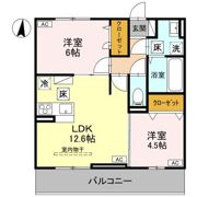ユートリー Ⅲの間取り画像