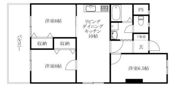 第2日興マンションの間取り画像
