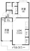 セントバークデルの間取り画像