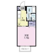 クレール西浦和Bの間取り画像
