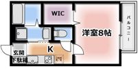 ハイツ和の間取り画像