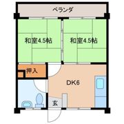 赤嶺アパートの間取り画像