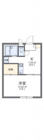 レオパレス相楽台の間取り画像