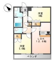 サンパレスの間取り画像