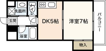 パレ辻本の間取り画像