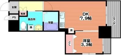 K’s SQUARE ESAKAの間取り画像