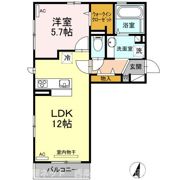 ディアコート城東の間取り画像