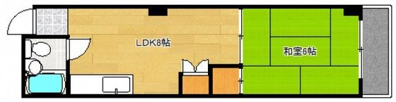 和秀三篠北町ビルの間取り画像