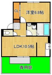 ペルル黒崎の間取り画像