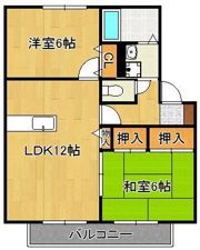 ヴェルディ高須IIA・Bの間取り画像