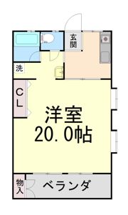 ビバリーヒルの間取り画像