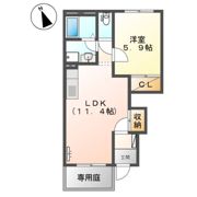 クレスト ヒルズの間取り画像